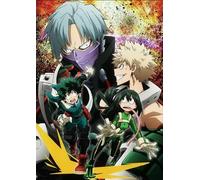 Puzzles 1000 pièces - Puzzle Artistique - Affiches Classiques d'animes Japonais My Hero Academia - Décoration Murale - Jeu Stimulant pour Adultes - 26x38cm
