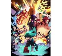 Puzzles 1000 pièces - Puzzle Artistique - Affiches Classiques d'animes Japonais My Hero Academia - Décoration Murale - Jeu Stimulant pour Adultes - 38x52cm