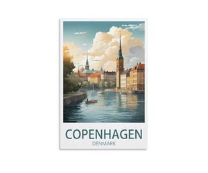 Puzzles 1000 pièces, Puzzle paysager du lac Denmark Copenhagen 1000 pièces, Cadeau Relaxant et Stimulant pour Adultes, Adolescents, Seniors 38x52cm