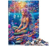 Puzzles 1000 pièces Puzzles en Carton Esprit Arc-en-Ciel Puzzle en Bois Jeu de Puzzle Adulte décor Artistique pour la Maison 50x75 cm
