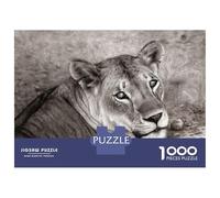 Puzzles 1000 Pièces Queen of Savannah Puzzle pour Adolescents Améliore La Mémoire Difficile Et Stimulant Casse-tête Jeux De Réflexion en Famille 52x38cm/1000pcs