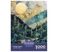 Puzzles 1000 Pièces Radiant Highlands Kintsugi Puzzles pour Adultes Jeux Relaxants Défi Difficile Activités Amusantes À La Maison, 38x26cm/1000pcs