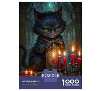 Puzzles 1000 Pièces Raven Dear Puzzles pour Adultes - Jeu Manuel - Idées De Détente À La Maison - Cadeaux De Noël Et d'anniversaire 52x38cm/1000pcs