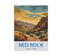 Puzzles 1000 Pièces，Red Rock State Park, Arizona，Éducatives Intellectuelles Décompressant Jouet Puzzles Amusant Jeu De Famille pour Enfants Adultes（75x50cm）-W91