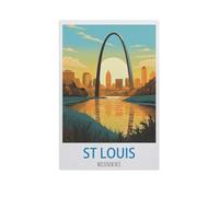 Puzzles 1000 Pièces,Saint Louis, Missouri,Affiche Mur Art pour Cadeaux Adultes Enfants Jeux Jouets Éducatifs(50x70cm)-GE81