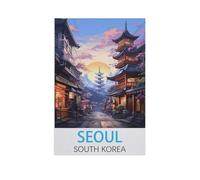 Puzzles 1000 Pièces，Séoul Corée du Sud，Enfants Jouet Cadeau（75x50cm）-FO76