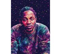 Puzzles 1000 Pièces ,Singers Kendricks Affiches ,Abstract Puzzle Artistique,Jeux Éducatifs pour Adultes ,Jouets Personnalisés pour Relever des Défis Gifts Xy524Zw