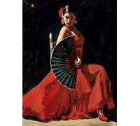 Puzzles 1000 Pièces - Spanish Dance Oil Painting - Jouet De Défi De Puzzle Familial pour Adultes - Elderly Jeu De Mémoire - Cadeaux d'art Mural - Sk487Zp