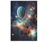 Puzzles 1000 Pièces Starry Sky Puzzles pour Adultes Et Enffourmis, Puzzles en Bois Puzzles pour Adultes Jeu Éducatif Défi Jouet （78×53cm）