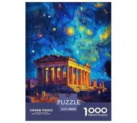 Puzzles 1000 Pièces Temple d'ArtemideEn Papier Adultes De Qualité Supérieure Great Architecture Le Cadeau Parfait pour La Famille Et Les Amis Adultes Enfants 38x26cm/1000pcs