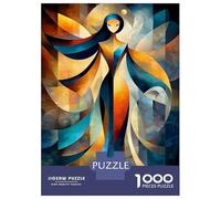 Puzzles 1000 Pièces Thalassa - Cubist Minimal Mythology Abstract Puzzle Adulte, Jeu De Réflexion, Analyse Et Logique, Cadeaux De Noël Et d'anniversaire 38x26cm/1000pcs
