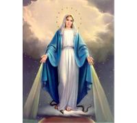 Puzzles 1000 Pièces - The Madonna Painting - Art Puzzle - Jeux Amusants pour Les Personnes Âgées Et Les Adultes - Jouets Anti-Stress pour La Famille Gifts - Pk216Zw