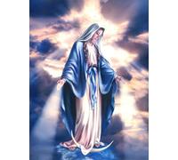 Puzzles 1000 Pièces - The Madonna Painting - Art Puzzle - Jeux Amusants pour Les Personnes Âgées Et Les Adultes - Jouets Anti-Stress pour La Famille Gifts - Pk215Zw