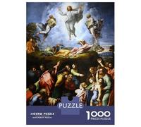 Puzzles 1000 Pièces Transfiguration by Raphael Puzzles pour Adultes - Jeu Manuel - Idées De Détente À La Maison - Cadeaux De Noël Et d'anniversaire 70x50cm/1000pcs