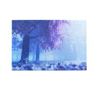 Puzzles 1000 pièces Yyhwhjde Tree After Rain Prints Puzzles éducatifs intellectuels en bois, puzzles amusants, jeu anti-stress