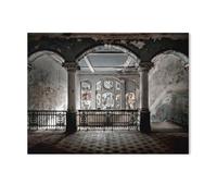 Puzzles 1000 Puzzles en Papier，Beelitz - Hall d'entrée de la Sanatorium en Allemagne，Bricolage Créatif Puzzle Cadeaux Jeux Éducatifs Brain Challenge Puzzle（38x26cm）-AB46