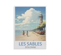 Puzzles 1000 Puzzles en Papier，Les Sables d’Olonne, Montagne，Bricolage Créatif Puzzle Cadeaux Jeux Éducatifs Brain Challenge Puzzle（38x26cm）-HE7