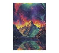 Puzzles 1000pcs(38x26cm) pour Adolescents Fantasy Mountain Reflections Puzzles pour Adultes Jouets Anti-Stress Découpe De Précision Cadeaux pour Amis Et Famille 1000pcs(38x26cm)