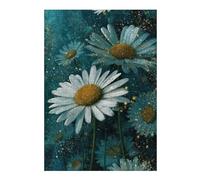 Puzzles 1000pcs(38x26cm) pour Adolescents Glowing Daisy Garden Puzzle Adulte Jeu Manuel Une Œuvre d'art Cadeaux pour Amis Et Famille 1000pcs(38x26cm)
