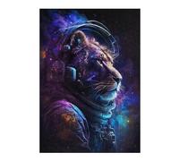 Puzzles 1000pcs(38x26cm) pour Adolescents Lion Astronaut in Space -7 Jeux De Puzzle Amusants Découpe De Précision Offre Spéciale Cadeaux pour Toute La Famille 1000pcs(38x26cm)