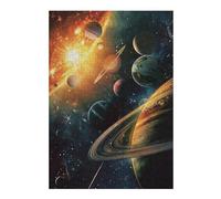 Puzzles 1000pcs(38x26cm) pour Adultes Cosmic Planets in Space-1 Puzzle Casse-tête Jeu De Rapidité Et De Détente Cadeaux Anti-Stress 1000pcs(38x26cm)