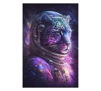 Puzzles 1000pcs(75x50cm) pour Adolescents Cosmic Leopard Astronaut-1 Puzzles pour Adultes Jouets À Faire Soi-même Cadeau d'anniversaire Défi Éducatif 1000pcs(75x50cm)