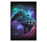 Puzzles 1000pcs(75x50cm) pour Adolescents Galactic Gaming Controller Art -7 Puzzles pour Adultes, Jeux Amusants, Course De Vitesse Manuelle, Cadeaux pour Amis Et Famille 1000pcs(75x50cm)