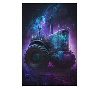 Puzzles 1000pcs(75x50cm) pour Adolescents Galactic Tractor Adventure-11 Puzzles pour Adultes Jeux Relaxants Découpe De Précision Cadeaux d'anniversaire Et Cadeaux Uniques 1000pcs(75x50cm)