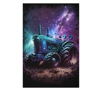Puzzles 1000pcs(75x50cm) pour Adolescents Galactic Tractor Adventure-16 Puzzles pour Adultes Jouets Anti-Stress Décoration Intérieure Cadeaux Anti-Stress 1000pcs(75x50cm)