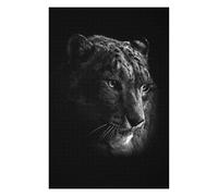 Puzzles 1000pcs(75x50cm) pour Adolescents Leopard Face Poster Puzzles pour Adultes Jouets À Faire Soi-même Cadeau d'anniversaire Défi Éducatif 1000pcs(75x50cm)