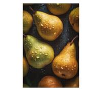 Puzzles 1000pcs(75x50cm) pour Adultes Fresh Wet Pears Fruit Puzzles pour Adultes Jeux Relaxants Difficile Difficile Cadeaux Anti-Stress 1000pcs(75x50cm)
