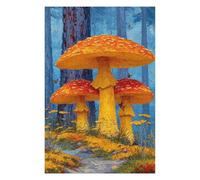 Puzzles 1000pcs(75x50cm) pour Adultes Magic Forest Mushrooms Puzzles pour Adultes Jeu De Réflexion pour S'amuser en Famille Aidez Votre Cerveau À Faire Travailler 1000pcs(75x50cm)