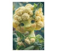 Puzzles 1000pcs(75x50cm) pour Adultes Sweet Cauliflower Creature Puzzles pour Adultes, Jouet, Décoration Murale, Cadeaux pour Femmes, pour Les Jeux 1000pcs(75x50cm)