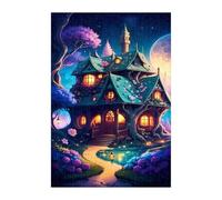 Puzzles 120 Pièces Adultes Paysage Château, Jouet Educatif Développe Observation et Logique, Puzzle Adultes 120 Pièces 25 x 20 cm