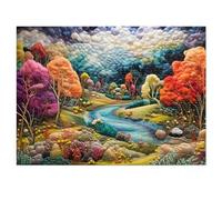Puzzles 120 Pièces Adultes Paysages Fantastiques 25 x 20 cm Jeu Educatif Puzzle Impossible Puzzle Adultes 120 Pièces Puzzles