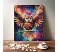 Puzzles 1314 Pièces Adultes Chouette Animale 75 x 50 cm Jeu Educatif Puzzle Impossible Puzzle Adultes 1314 Pièces Puzzles