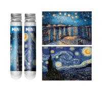 Puzzles - 150 pièces, Minuscule Compact et étoilé Nuit - Puzzle de Dessin animé | Puzzles décoratifs Vivants résistants à l'usure pour Adultes, Anniversaire, Remise de diplôme, décoration de