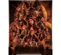Puzzles 1500 pièces - Puzzle d'art - Affiches du Film d'horreur Walking Dead - Jeux de mémoire pour Seniors - Jouets éducatifs pour Toute la Famille - 57x87cm