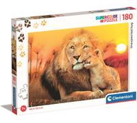 Puzzles 180 pièces pour enfants, câlin inattendu