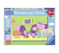 Puzzles 2x12 p - A la maison / Peppa pig