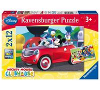 Ravensburger Puzzle Mickey, Minnie et leurs amis - 2 x 12 pièces - Disney - dès 3 ans
