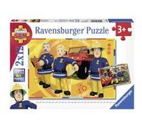 Puzzles 2 x 12 pièces Ravensburger Sam en intervention Sam le pompier Jaune G