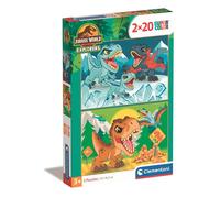 Clementoni Puzzles Jurassic World 2 x 20 pièces