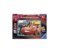 Ravensburger- Pixar Puzzle-Cars 3-2 x 24 Pièces, 07816