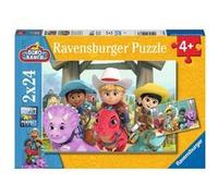 Puzzles 2 x 24 pièces : Les amis du Dino Ranch Ravensburger G