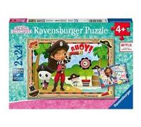 Puzzles 2 x 24 pièces Ravensburger Gabby’s Dollhouse G