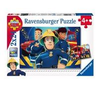 Puzzles 2 x 24 pièces Ravensburger Sam le pompier t'aide dans le besoin G