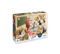 Sentosphère 2 Puzzles Vive l'École – 24 pièces – Observation, Mémoire, Logique – Dès 3 ans