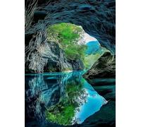 Puzzles 200 Pièces Adultes Lac Cave 35x25 cm, Jeu éducatif Défi Jouet Développe Observation et Logique, Puzzle 200 Pieces