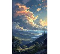 Puzzles 200 Pièces Adultes Paysages Naturels 35x25 cm, Jeu éducatif Défi Jouet Développe Observation et Logique, Puzzle 200 Pieces